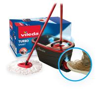 Sistema Turbo Smart - Cubo con pedal y fregona de microfibras - Vileda