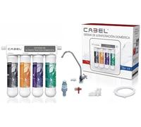 Sistema ultrafiltración agua CABEL UF-0206-12CB filtro agua doméstico 4 etapas purificador agua