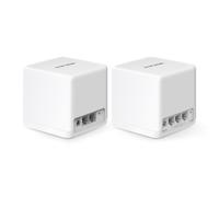 Sistema Wi-Fi 6 Mesh - Mercusys - Halo H60X - 2 unidades - 1500 Mbit/s - Doble banda 350 m²