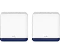 Sistema WiFi Mesh - Mercusys Halo H50G, ?1900 Mbps, MU-MIMO, Pack x2, Blanco