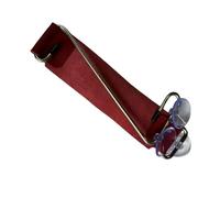 Sistemas compactos de guitarra con correa de cuero ajustable y triple ventosa para músicos, estabilizador de guitarra ligero