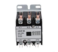 Sistemas de aire acondicionado para SCHÜTZ CA 220 V bobina, 25 - 40 A, contactor bipolar para compresor y condensador, control del motor HVAC de -40 °C hasta +65 °C, carcasa de cobre robusta para