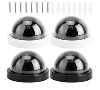 Sistemas de cámara CCTV simulada con luces rojas intermitentes, diseño de seguridad para el hogar, negocios, disuasión visual, construcción ABS, cámara de seguridad de disuasión visual