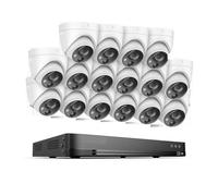 Sistemas de cámaras CCTV, De Seguridad De Vídeo De 32 Canales, 1080P, Grabador DVR H.265, Kits De Cámara CCTV De Videovigilancia, Detección PIR For Exteriores, IP67(None,32CH DVR 16Pcs Kits-01)
