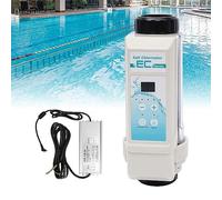 Sistemas de clorador de sal, generador de cloro de sal Sistemas de generador de cloro de piscina de agua salada, Clorador de sal de electrólisis de limpieza automática para piscina Spa 12g/h-220V