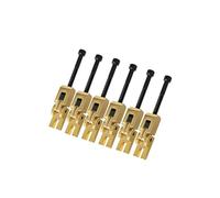 Sistemas De Doble Bloqueo 6 Piezas Doble Calzada Cerrada Guitar Saddles Puente Trémolo Conjunto Repuesto Fácil Instalar Puente Trémolo Eléctrico