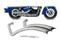Sistemas De Escape Completos para Motocicletas con Silenciador Tubo Enlace Delantero para VT750C 2004 2005 2006-2024