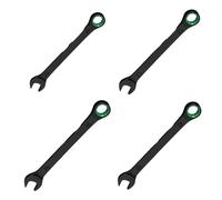 Sistemas de llave de trinquete giratoria bidireccional con extremo de caja y configuración de mandíbula abierta para mantenimiento industrial, caja de extremo abierto