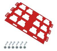 Sistemas de organización y almacenamiento de herramientas Placa de montaje para paquetes Cajas de herramientas Estante de almacenamiento de herramientas eléctricas de placa de carga