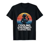Sistemas de refrigeración Los Control HVAC Tech Camiseta