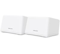 【Nuevo Wi-Fi7】 Mercusys Halo H47BE(2-Pack) - BE9300 Tri-Band Wi-Fi Mesh 7, hasta 9.3 Gbps, Cobertura de hasta 550 m², 3X 2.5G Puertos, fácil config de App | Conecta más de 200 Dispositivos