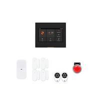 Sistemas Seguridad Hogar Sistema De Alarma Antirrobo Inalámbrico WiFi For Cámara Casa Inteligente, Sensor Movimiento PIR, Puerta, Kit Seguridad, Control Aplicación(B)