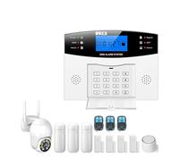 Sistemas Seguridad Hogar Sistema De Alarma Seurity Inalámbrico WiFi En Casa gsm Botón Grande Tarjeta RFID Brazo Desarmar Tuya Aplicación Remota Control(G)