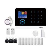 Sistemas Seguridad Hogar Sistema De Alarma Tuya, Seguridad WiFi gsm, Antirrobo For Casa, Oficina, Llamada SMS, Marcación Automática, Control por Aplicación Remota(J)