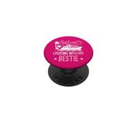 Sister Cruise Trip Besties Sisters Cruising with My Bestie PopSockets PopGrip Adhesivo