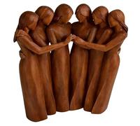 Sister Figurines - Friendship Display Sculpture for Home Accents | Hand Painted Collectible Statue with Emotional Expression Detail & Shelf Ready Form for Bedrooms, Living Rooms and Study Spaces