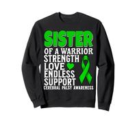 Sister of a Warrior Cerebral Palsy Awareness CP Gifts Family Sudadera