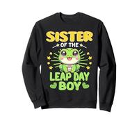 Sister of Leap Day Boy 29th Febrero Cumpleaños Año bisiesto Sudadera