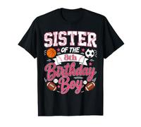 Sister of The Eight Year Old Sports Boy Camiseta gráfica económica
