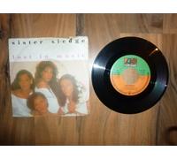 Sister Sledge - Sister Sledge Lost In Music UK 45 7" single +Picture Sleeve +Smile