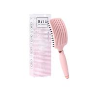 SISTER YOUNG OVIA PINK BV - Cepillo para el Cabello de Cerdas Naturales de Jabalí con Ventilación, Rosa
