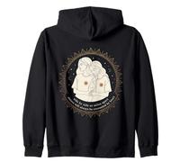 Sisters Always Connected by Heart Cita Matching Sister Sudadera con Capucha