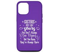 Sisters Are Like Stars You Don't Always See Them Best Sister Carcasa para iPhone 12/12 Pro