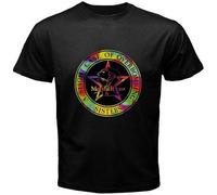 Sisters of Mercy Retro Rock Band Greatest Hits Men's Black T-Shirt Size S to