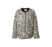 SISTERS POINT Chaqueta de entretiempo 'VIENA-JA' negro / blanco natural M negro / blanco natural