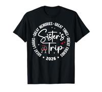 Sisters Trip 2026 Great Memories Summer Vacation Matching Camiseta