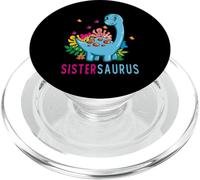 Sistersaurus Lindo Dino Dinosaurio Hermana Saurus PopSockets PopGrip para MagSafe
