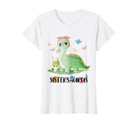 Sistersaurus Voy a ser hermana mayor 2026 Dino Camiseta