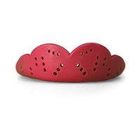 SISU MAX 2.4 Protector bucal, Unisex, Rojo Intenso, 2,4 mm