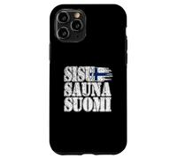 SISU SAUNA SUOMI Orgullo nacional finlandés místico vista norte Carcasa para iPhone 11 Pro