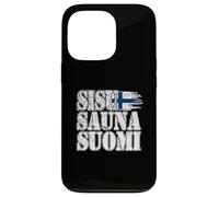 SISU SAUNA SUOMI Orgullo nacional finlandés místico vista norte Carcasa para iPhone 13 Pro