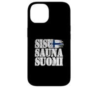 SISU SAUNA SUOMI Orgullo nacional finlandés místico vista norte Carcasa para iPhone 14