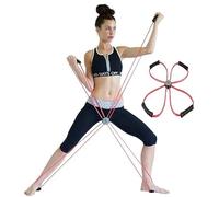 SISYAMA Core Cross Workout Pilates Reformer Ejercicio Resistencia Cordones Loop Tube Bands