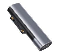 Sisyphy Adaptador de Carga Surface Connect a USB C (Aluminio, Solo Conector, 1 Paquete), Compatible Con Microsoft Surface Pro 7/6/5/4/3, Go 1/2, Laptop 4/3/2/1