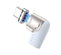 Sisyphy Adaptador magnético USBC de 5 Pines Tipo C,USB PD de 120W de Carga rápida,Transferencia de Datos 480Mbp/s,sin Salida de vídeo,Compatible con MacBook Pro/Air y principalmente Dispositivos USBC