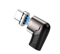 Sisyphy Adaptador magnético USBC de 5 Pines Tipo C,USB PD de 120W de Carga rápida,Transferencia de Datos 480Mbp/s,sin Salida de vídeo,Compatible con MacBook Pro/Air y principalmente Dispositivos USBC