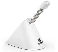 Sisyphy Ratón elástico para juegos, soporte de cable de ratón y dispositivo de gestión de cables (versión primium, 360 g, blanco)