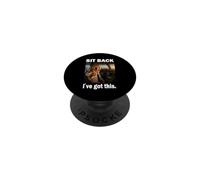 Sit Back I´ve Got This Golden Retriever Piloto PopSockets PopGrip Adhesivo