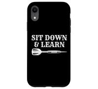 Sit Down & Learn 180 Flecha Dardos Divertidos Carcasa para iPhone XR