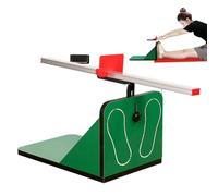 Sit Reach Box - Evaluación precisa de la flexibilidad, escala de probador, instrumento de medición de ejercicio portátil grueso, barra de elevación ajustable, prueba de fitness escolar sentado hacia