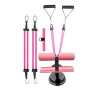 Sit Up Assistant, Abs Foot Holder, Adjustable Resistance Design, Compact Core Trainer Tool, Suction Base Ejercise Aid for Women, Men, Teens, Youth, and Adult, 9,06 x 7,87 pulgadas