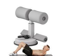 Sit Up Bar - Adjustable Aid Exercise Machine with Suction Cups, Stable Abs Assistant | Home Workout Situps Equipment for Abdominal Muscle Training, Portable Core Strength Fitness Tool Gym Floor