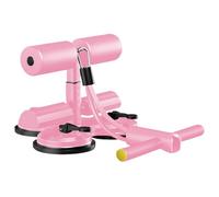 Sit Up Bar Floor, Portable Ab Exercise Workout Machine, 4.53x1.18 inches Adorable Compact Home Gym Equipment with Suction Cups, Resistance Bands for Women and Men