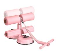 Sit Up Equipment - Foldable Ab Trainer Bench, Resistance Band Exercise Machine, Suction Cup Core Trainer, Adjustable Workout Tool | Home Fitness For Women Men Abdominal Training