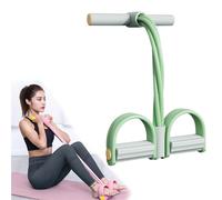 Sit Up Exercise Equipment, 6-Tube Pedal Resistance Band with Handles, Resistance Training Equipment for Abdominal Training,Yoga, and Pilates | Abdominal, Leg, Arm for Women (B)