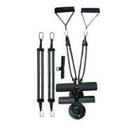 Sit Up Foot Holder, Suction Cup Abs Trainer, 9.06x7.87 Inches Adjustable Height Support and Compact Core Workout Tool, Portable Sit Up Exerciser for Home Exercise Fitness
